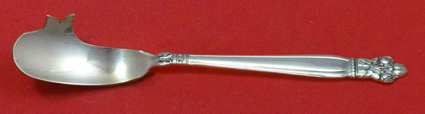 Silver Poppy by Lunt Sterling Silver Cheese Knife w/Pick FH AS Custom Made 5 3/4