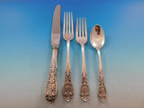 Southern Grandeur by Easterling Sterling Silver Flatware Set Service 24 pieces