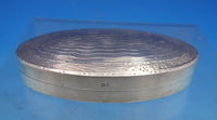 Liberty & Co English Sterling Silver Box Waves Woven Border Birmingham (#6624)