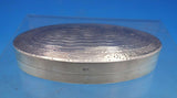 Liberty & Co English Sterling Silver Box Waves Woven Border Birmingham (#6624)