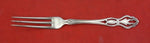 Pattern Unknown by Wallace Sterling Silver Strawberry Fork pierced  4 3/4"