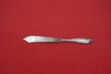 German Silverplate by Unknown Fish Knife w/ jugendstil fish handle 8 3/8"
