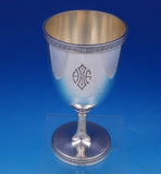 Etruscan by Gorham Sterling Silver Water Goblet #9838 6" with Monogram (#1123)