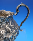 Repousse by Hennegan and Bates Sterling Silver Tea Set 5pc 58.49 ozt. (#7569)