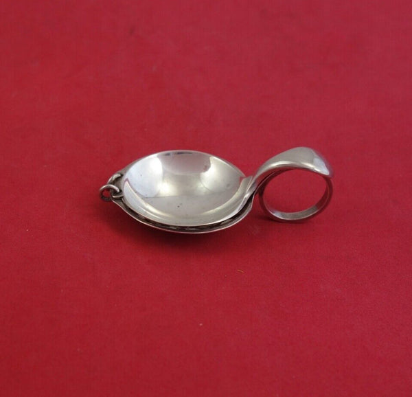 Windsor by Lunt Sterling Silver Tea Caddy Spoon double attached 2 7/8"
