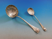 Williamsburg Shell by Stieff Sterling Silver Flatware Set 8 Dinner Service 44 pc