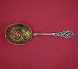 Trianon Pierced by Dominick and Haff Sterling Silver Pea Spoon GW 8 3/4" Serving