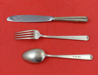 Rambler Rose by Towle Sterling Silver Junior Set 3pc Heirloom Silverware