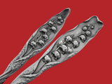 Lily of the Valley by Whiting Sterling Silver Teaspoon Set 12 pieces 5 7/8"