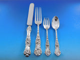 American Beauty by Shiebler Sterling Silver Flatware Set 12 Service 135 pc Din