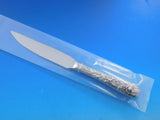 Repousse by Kirk Sterling Silver Steak Knife Set 4pc HHWS  Custom Made 8 1/2"