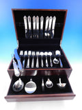 Pyramid by Georg Jensen Sterling Silver Flatware Set 8 Service 47 pieces Dinner