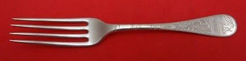 King William Engraved by Tiffany and Co Sterling Silver Regular Fork w/Grapes