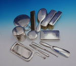 Cordis by Tiffany and Co Sterling Silver Dresser Set 13pc Vintage (#3461)