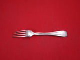 Lap Over Edge Plain by Tiffany and Co Sterling Regular Fork w/engraved hawk 7"