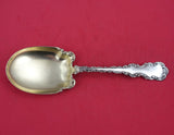 Louis XV by Whiting-Gorham Sterling Silver Preserve Spoon Gold Washed 8"