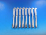 Silver Flutes by Towle Sterling Silver Butter Spreader HH Paddle Set of 12