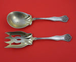 Alexandra by Dominick and Haff Sterling Silver Salad Serving Set GW 9 1/4"