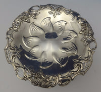Blackberry by Tiffany and Co Sterling Silver Tazza Fancy Pcd 3 1/4" Tall (#0565)