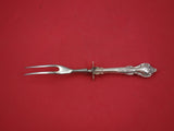 Delacourt by Lunt Sterling Silver Steak Carving Fork 9 1/8"