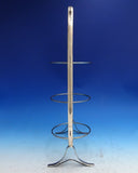 English Sterling Silver Plate Stand 3-Tier 18" x 9 1/4" 24 ozt. (#8615)