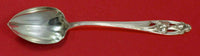 Silver Iris by International Sterling Silver Grapefruit Spoon Fluted Custom 6"
