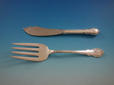 Modern Victorian by Lunt Sterling Silver Flatware Service for 8 Set 63 pc Dinner
