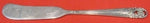 Spring Glory by International Sterling Silver Butter Spreader Flat Handle 5 3/4"