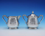 Debutante by Richard Dimes Sterling Silver Tea Set 5-Piece #81 (#3245)