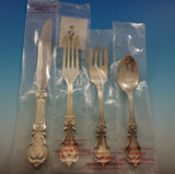 Burgundy by Reed and Barton Sterling Silver Flatware Set Service 24 pieces New