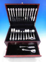 American Beauty by Manchester Sterling Silver Flatware Set 12 Service 74 pieces