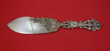 Pattern Unknown by Shiebler Sterling Ice Cream Slice w/floral handle 12 3/8"