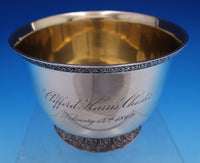 Wood and Hughes Sterling Silver Caviar Bowl Gold Washed 3 1/4" x 4 1/2" (#7798)