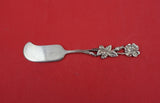 Flora by Shiebler Sterling Silver Pate Knife #7 w/ wild rose pierced 4 5/8"