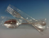 Giorgio by Greggio Italy Sterling Silver Flatware Dinner Set 8 Service 60 pc New