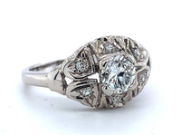 14k White Gold 1/2 Carat Genuine Natural Diamond Ring .61ct Jewelry (#2867)