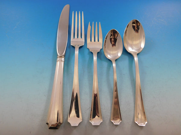 Fairfax by Gorham Sterling Silver Flatware Set for 8 Service 45 Pcs Place Size