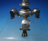 Bead by Shiebler Sterling Silver Candlestick Pair #1172 9 1/2" x 4 1/2" (#5585)