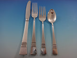 Diadem by Reed & Barton Sterling Silver Flatware Service Set 35 PC Modern Beaded