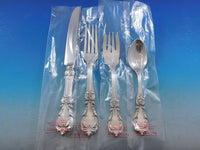 Burgundy by Reed and Barton Sterling Silver Flatware Set Service 123 pieces New