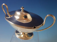 Robert Hennell I English Sterling Silver Gravy Boat w/ Cover Circa 1780 (#1995)