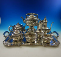 English King by Tiffany and Co Sterling Silver Tea Set 8-Piece (#4811) Fabulous!