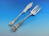 King George by Gorham Sterling Silver Flatware Set for 8 Service 83 pcs Dinner