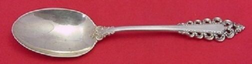 Florentine Scroll By Lunt Sterling Silver Serving Spoon 8 3/8"