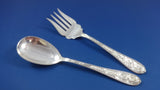 Corsage by Stieff Sterling Silver Floral Iris Flatware Set 8 Service 37 Pieces