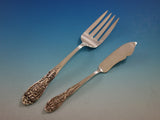 Southern Grandeur by Easterling Sterling Silver Flatware Set Service 37 pieces