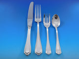 Georgian Plain by Birks Sterling Silver Flatware Set Dinner Service 80 pc Canada