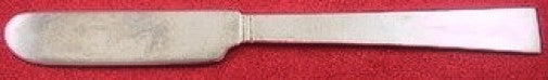 Continental by International Sterling Silver Butter Spreader Flat Handle 5 3/4"