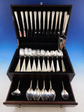Royal Satin by Wallace Sterling Silver Flatware Set for 12 Service 63 Pieces