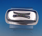 Towle Mid-Century Modern Sterling Silver Butter Dish Covered w/ Accents (#8056)